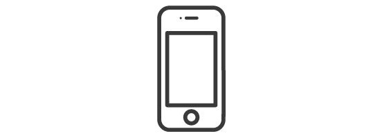 Icône de téléphone cellulaire

